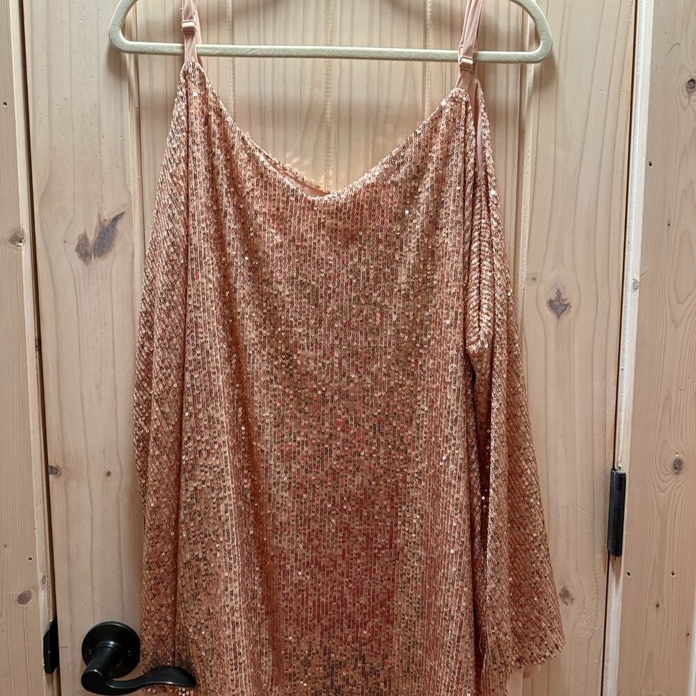 Torrid Sophie Sequin Swing Cami / Tank, Size 4 (4X/26)